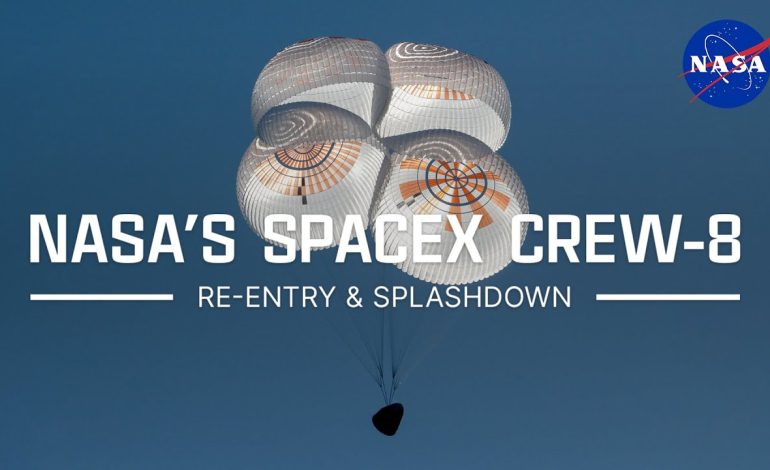 Tune in to see SpaceX Crew-8 astronauts come back to Earth on the morning of October 25.