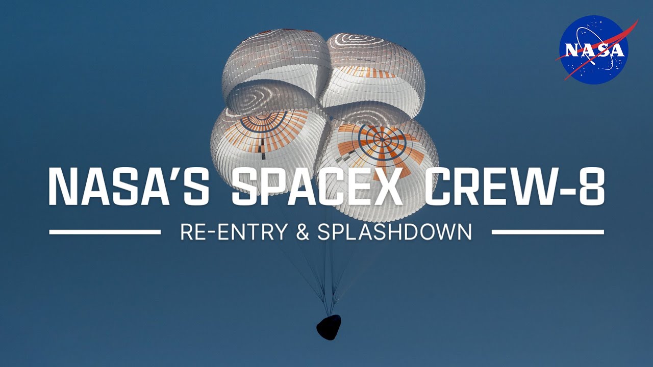 Tune in to see SpaceX Crew-8 astronauts come back to Earth on the morning of October 25.