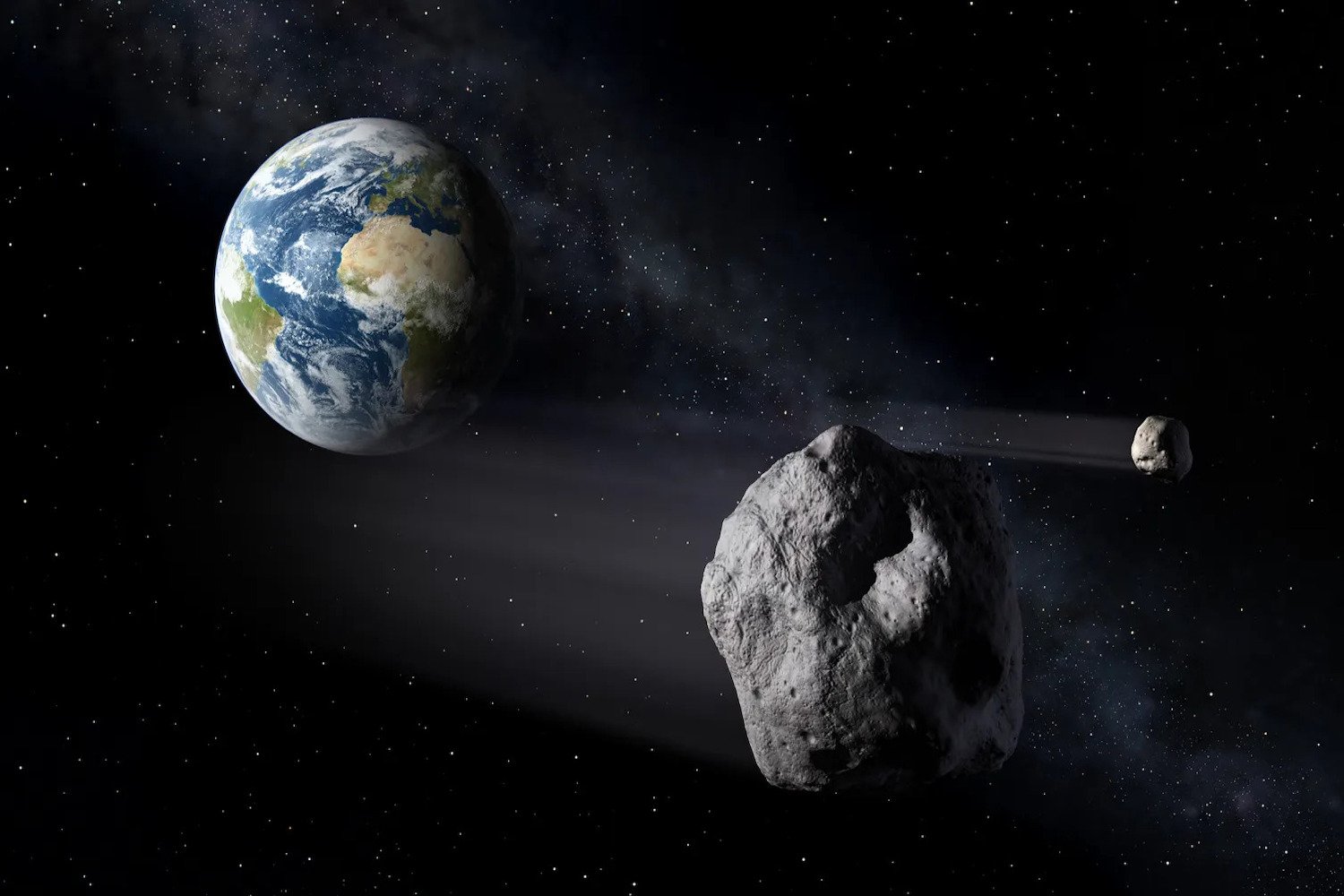 Five Asteroids Will Zoom Past Earth on Thursday