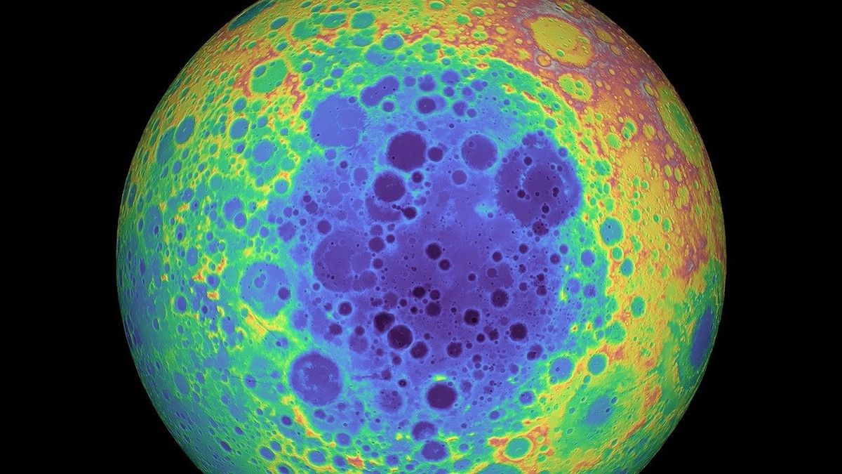 Researchers have calculated the age of the moon’s oldest and largest impact crater.