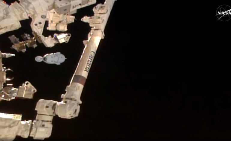 SpaceX Crew-8 astronauts undock from ISS after weather delays (photo)