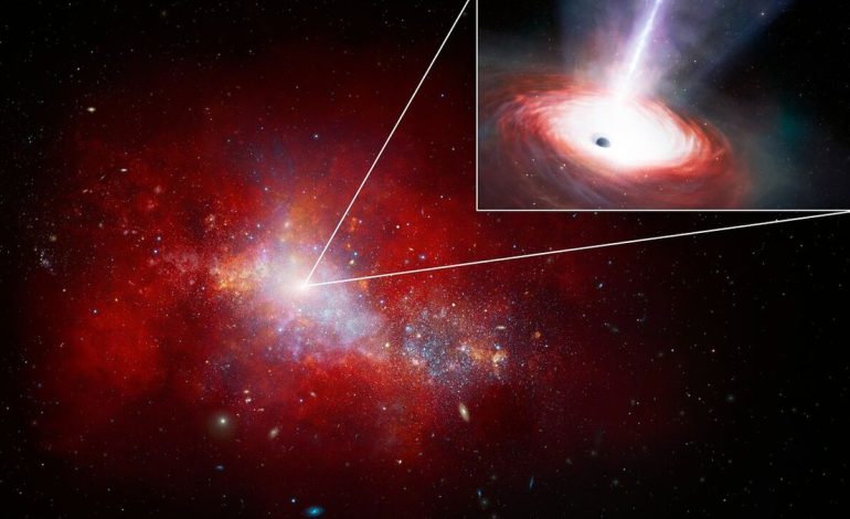 A ‘rapidly consuming’ black hole from the early universe has been discovered! Does it violate the laws of physics?