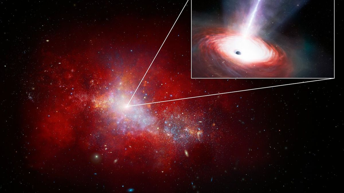 A ‘rapidly consuming’ black hole from the early universe has been discovered! Does it violate the laws of physics?