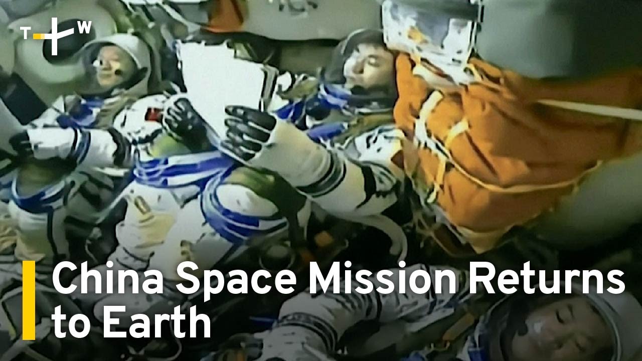 The astronauts of China’s Shenzhou 18 are returning to Earth today after spending six months in space.