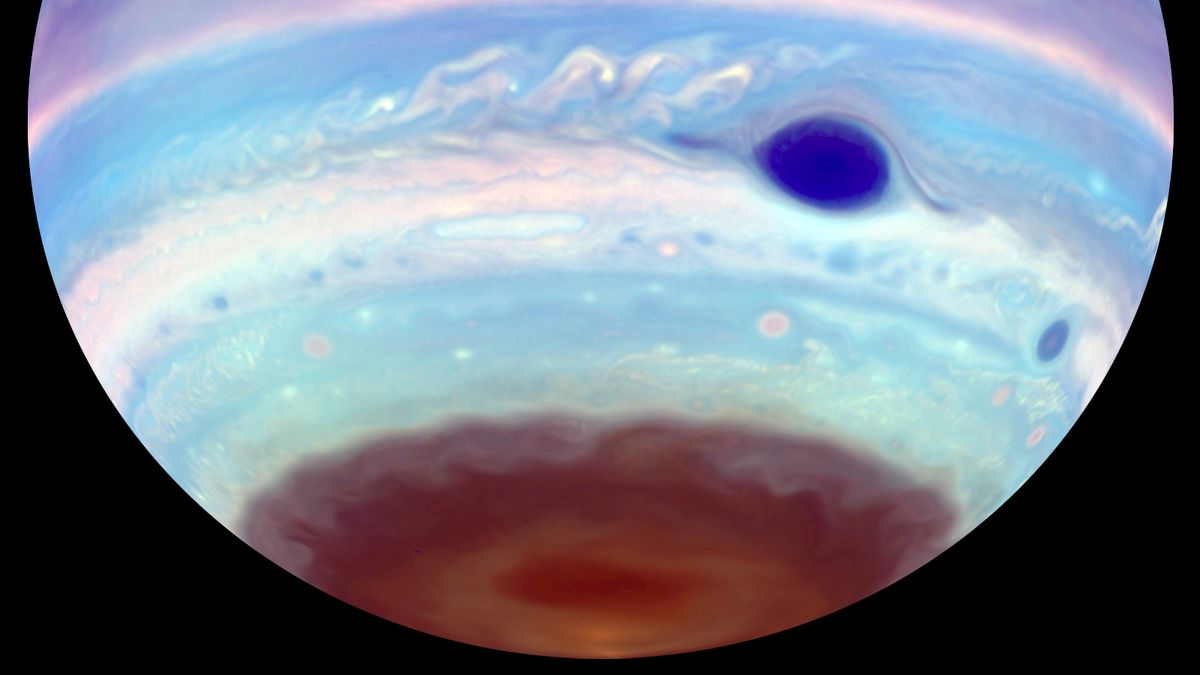 Magnetic tornadoes on Jupiter are creating storms the size of Earth.