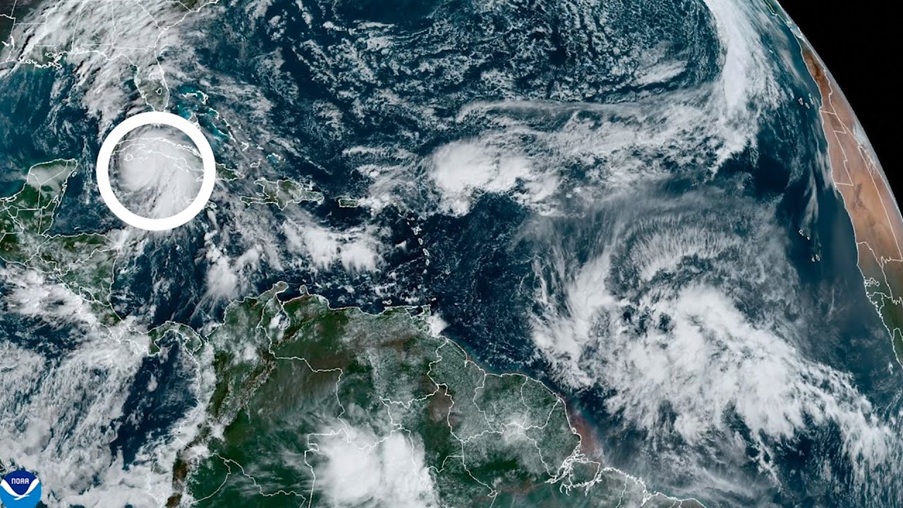 NOAA satellites monitor Hurricane Rafael as it hits Cuba (video)