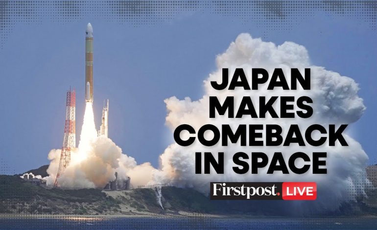 ​Japan sends a military communications satellite into orbit on the 4th launch of the H3 rocket (video).