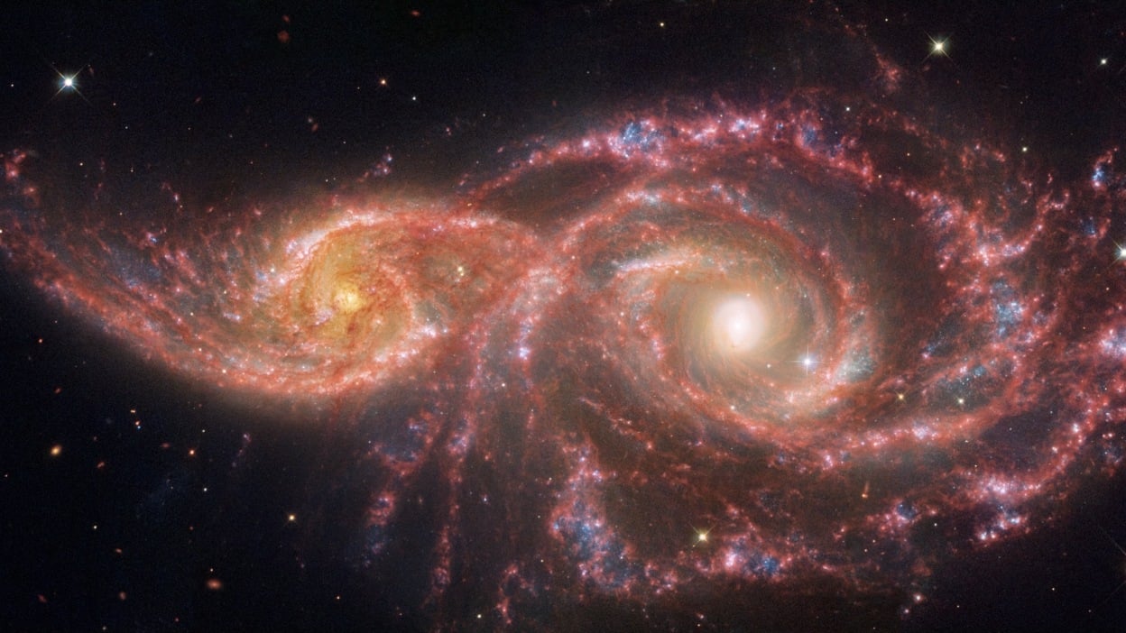 The Webb and Hubble telescopes offer a glimpse into galactic consumption