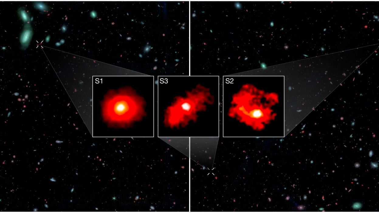 Scientists using the Webb telescope are confronted with massive galaxy outliers.