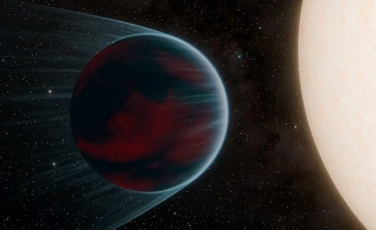 Finding out! Recently discovered exoplanet is the fourth ‘hot Neptune’ ever identified.