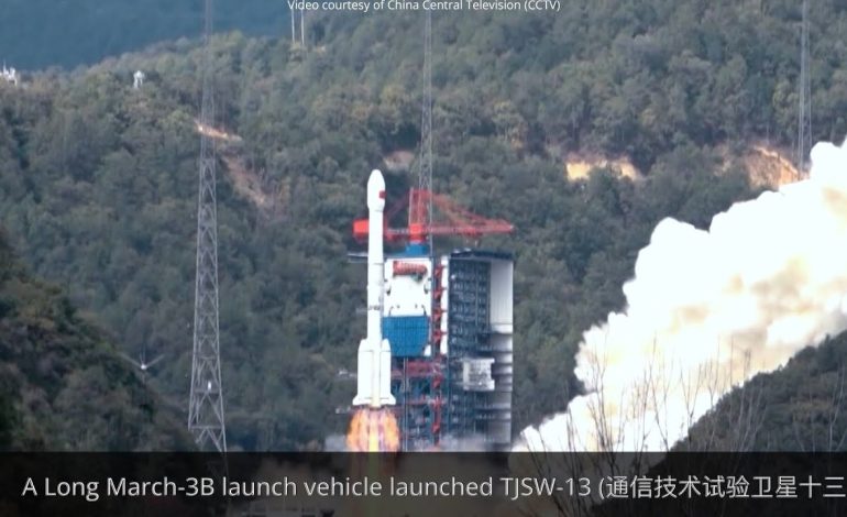 ​China launches clandestine TJS-13 satellite, rocket reaches milestone