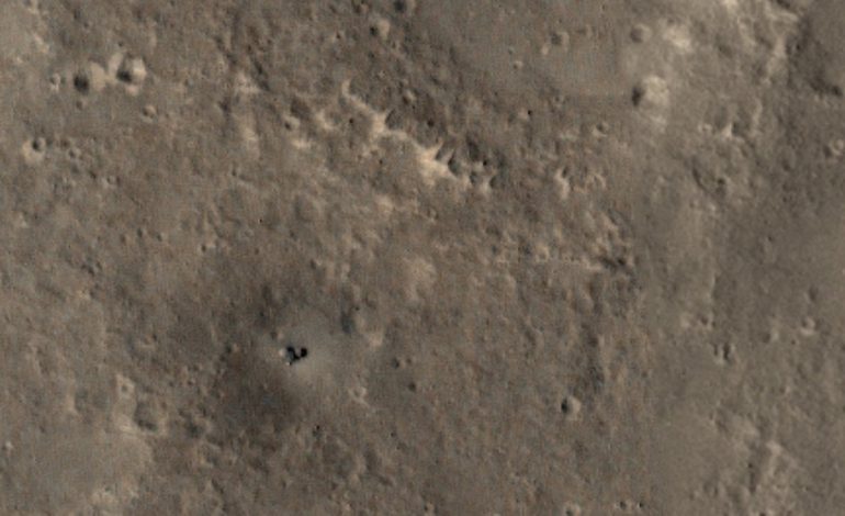 What a NASA spacecraft observed at a robot cemetery from space.