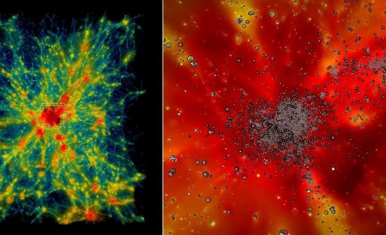 The world’s second fastest supercomputer conducts the largest simulation of the universe to date.